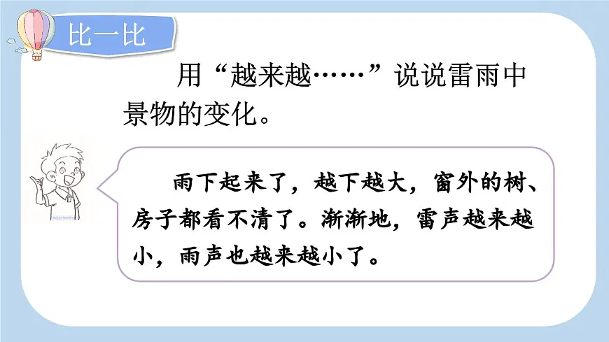 新统编版小学语文二下 课文5 16《雷雨》新课标课件(第二课时)第3页