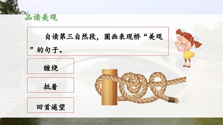 新統(tǒng)編版小學(xué)語文三下 3-11《趙州橋》 課件（第二課時）第5頁
