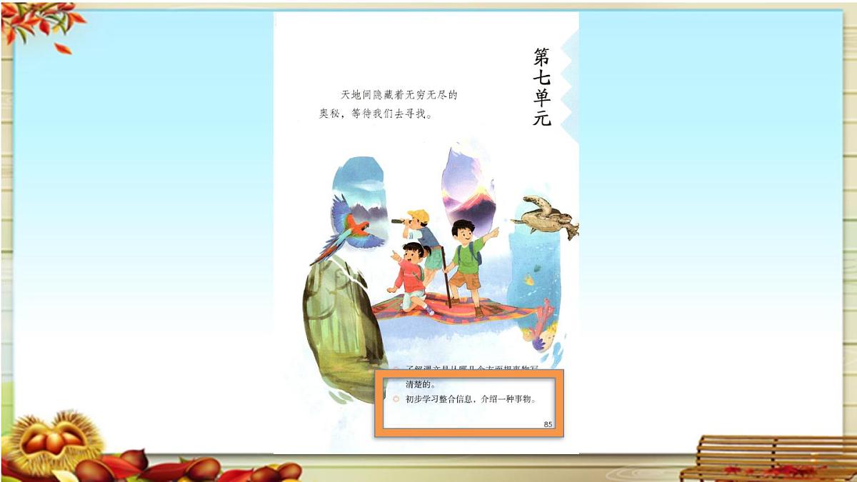 新统编版小学语文三下 7-22《我们奇妙的世界》课件第2页