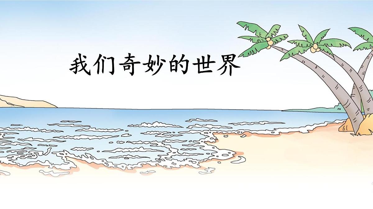 新统编版小学语文三下 7-22《我们奇妙的世界》课件第3页