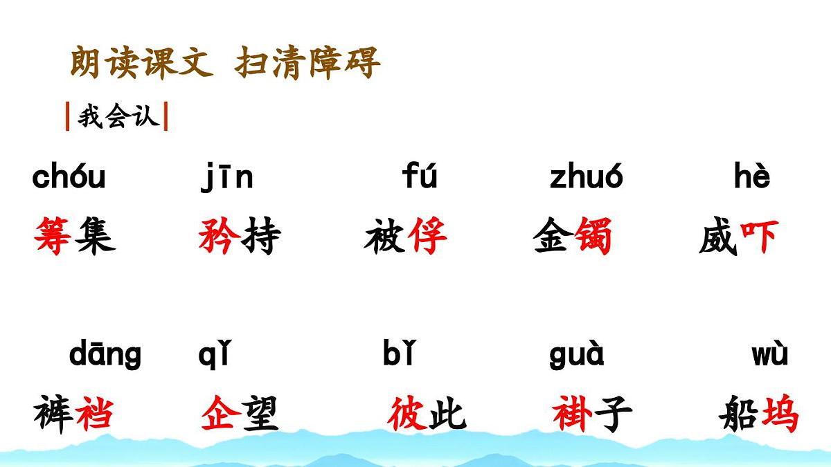 新统编版小学语文五下 4-12《清贫》课件第4页