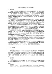 习作《生活万花筒》讲义 2024-2025学年统编版语文四年级上册