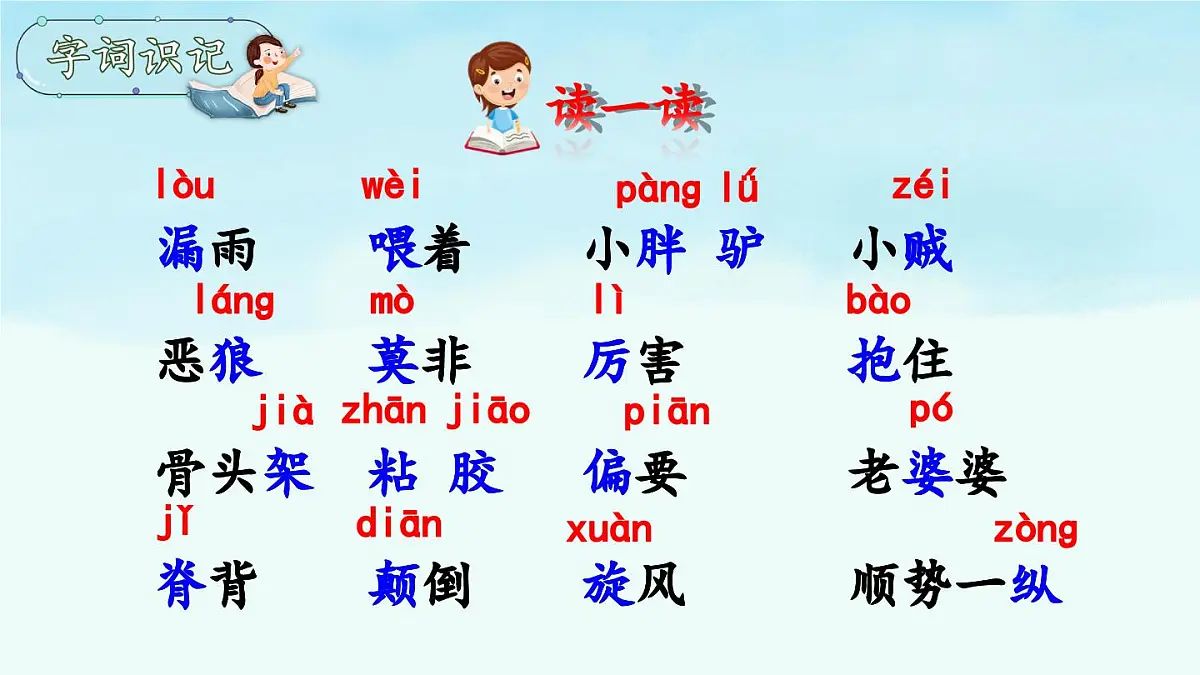 新统编版小学语文三下 8-27《漏》 课件第3页