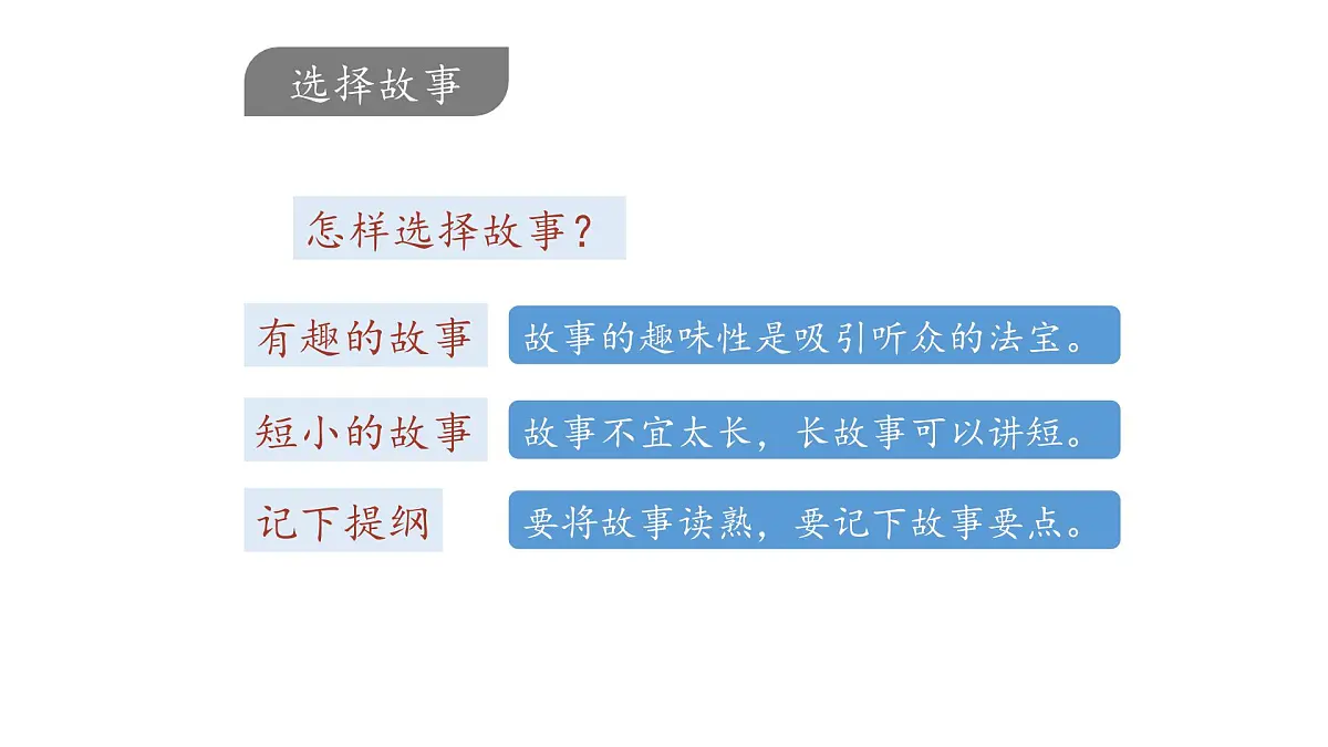 新统编版小学语文三下 第八单元《口语交际:趣味故事会》课件第3页