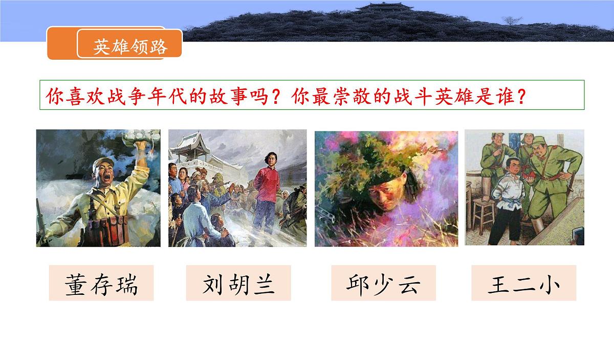 新统编版小学语文四下 7-23《黄继光》课件第2页