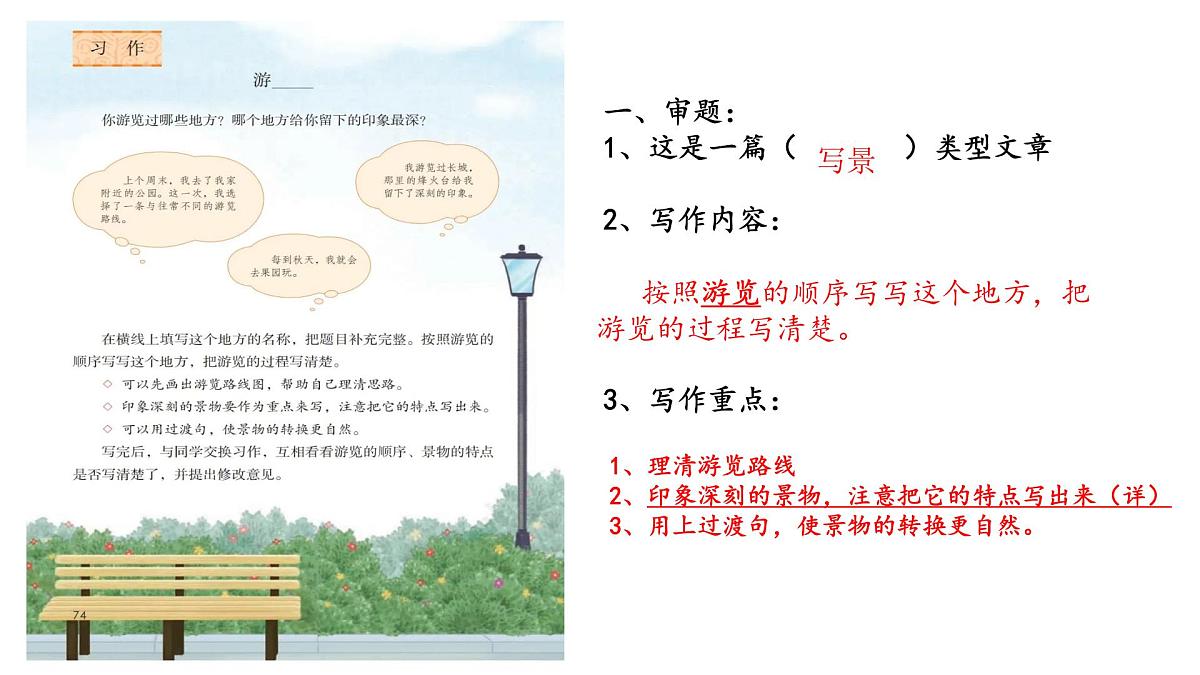 第五单元《习作:游》课件 部编版语文四年级下册第2页