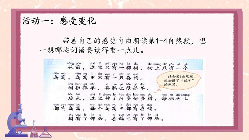 小学语文统编版(2024)一年级下册3.5 树和喜鹊 课件第7页