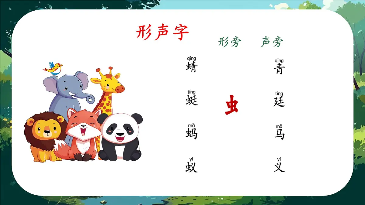 小学语文统编版(2024)一年级下册5.5 动物儿歌 课件第4页