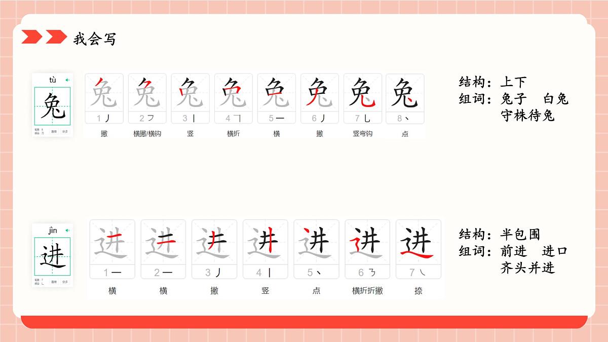 小学语文统编版(2024)一年级下册7.17 小猴子下山 课件第6页