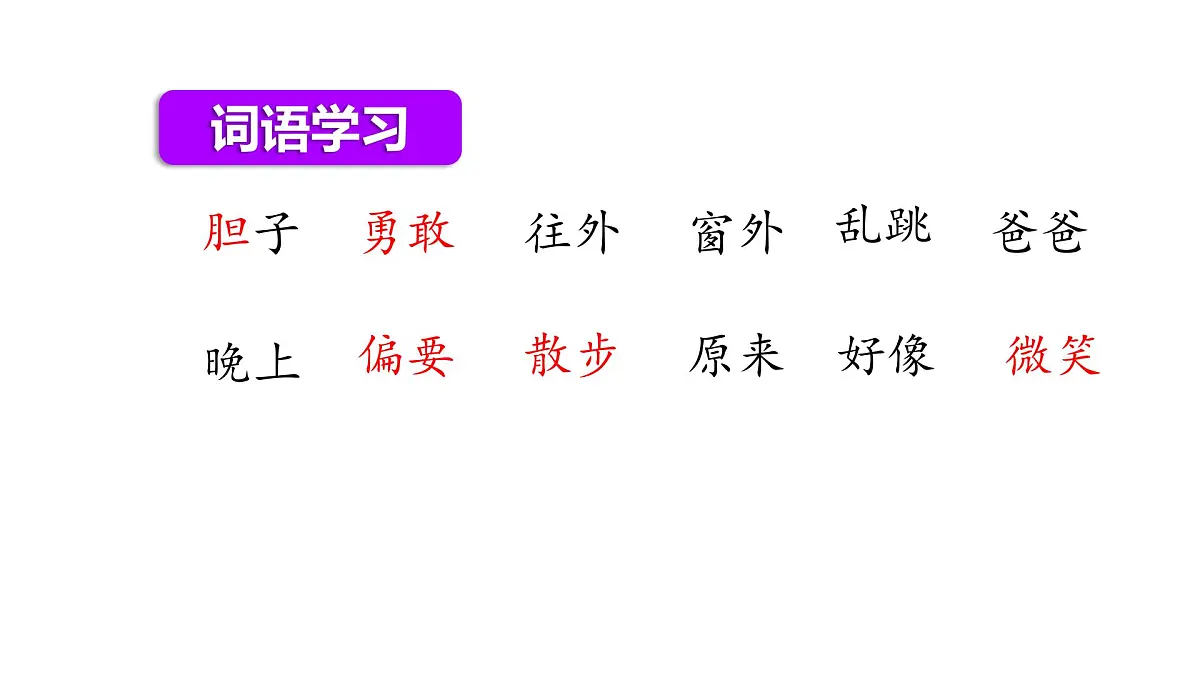 小学语文统编版(2024)一年级下册4.8 夜色 课件第5页