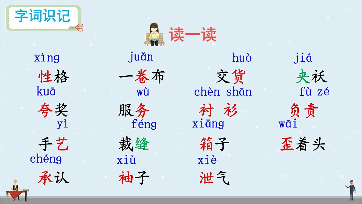 小学语文统编版(2024)三年级下册8.25 慢性子裁缝和急性子顾客 课件第2页