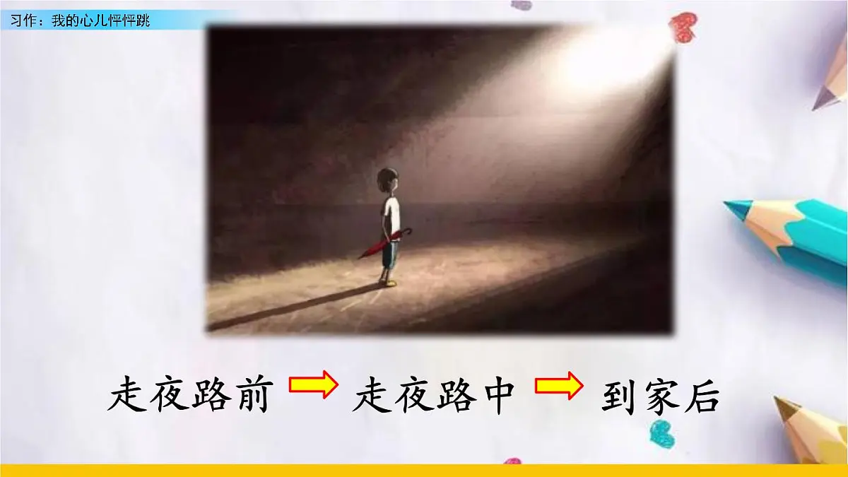 习作:我的心儿怦怦跳课件 统编版语文四年级上册第7页