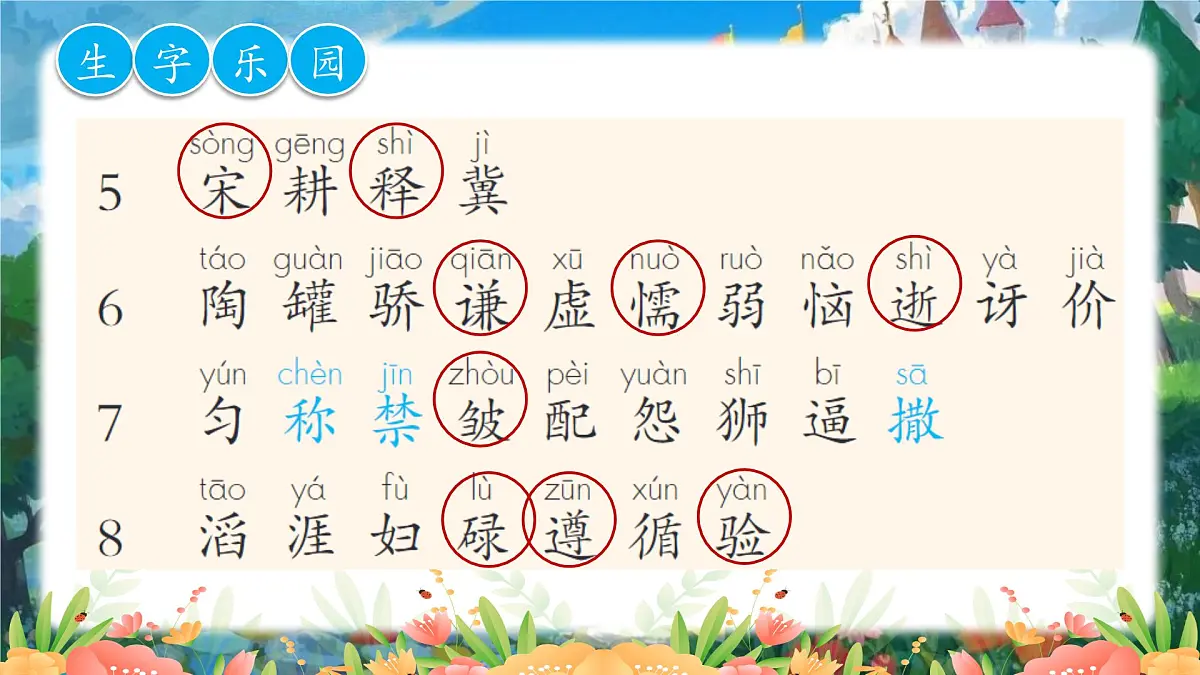 三下第二单元复习课件第4页