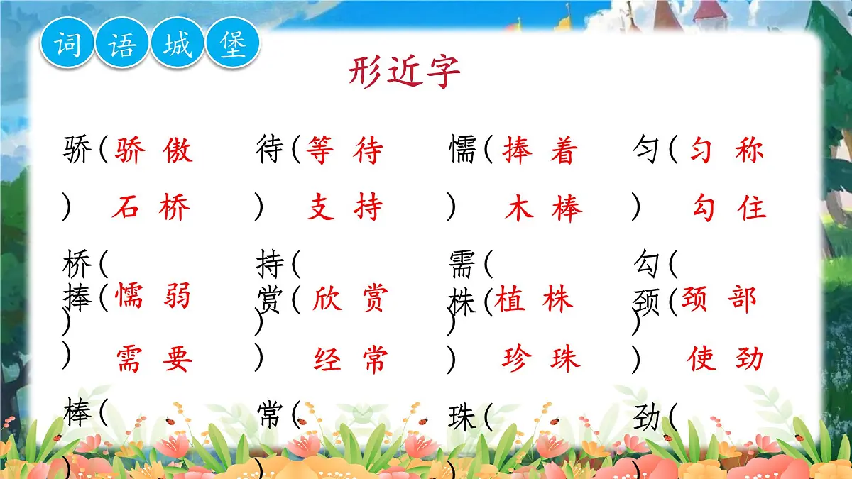 三下第二单元复习课件第8页