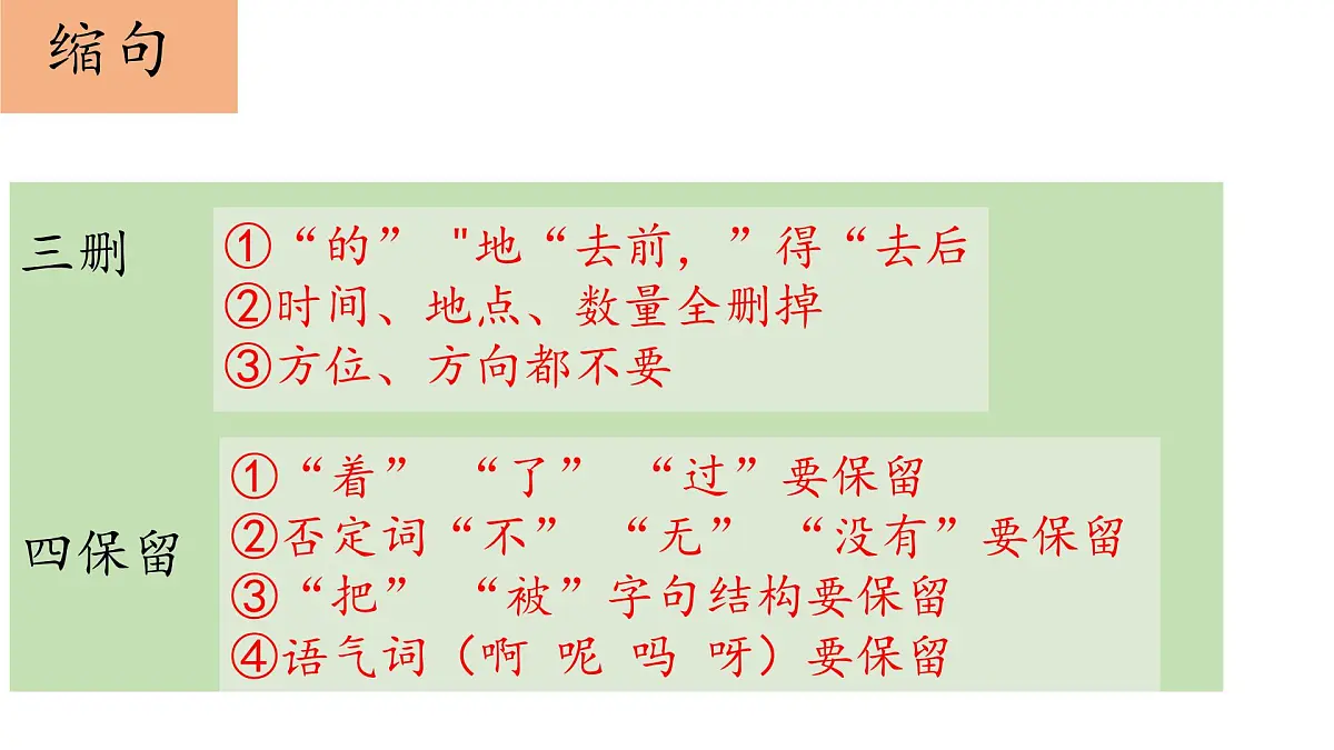 6.三年级下册句子复习二课件第7页
