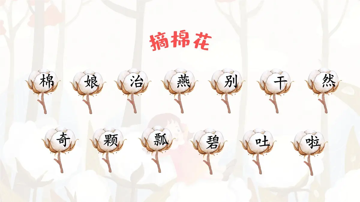 统编版一年级语文下册教学课件《18 棉花姑娘》第7页