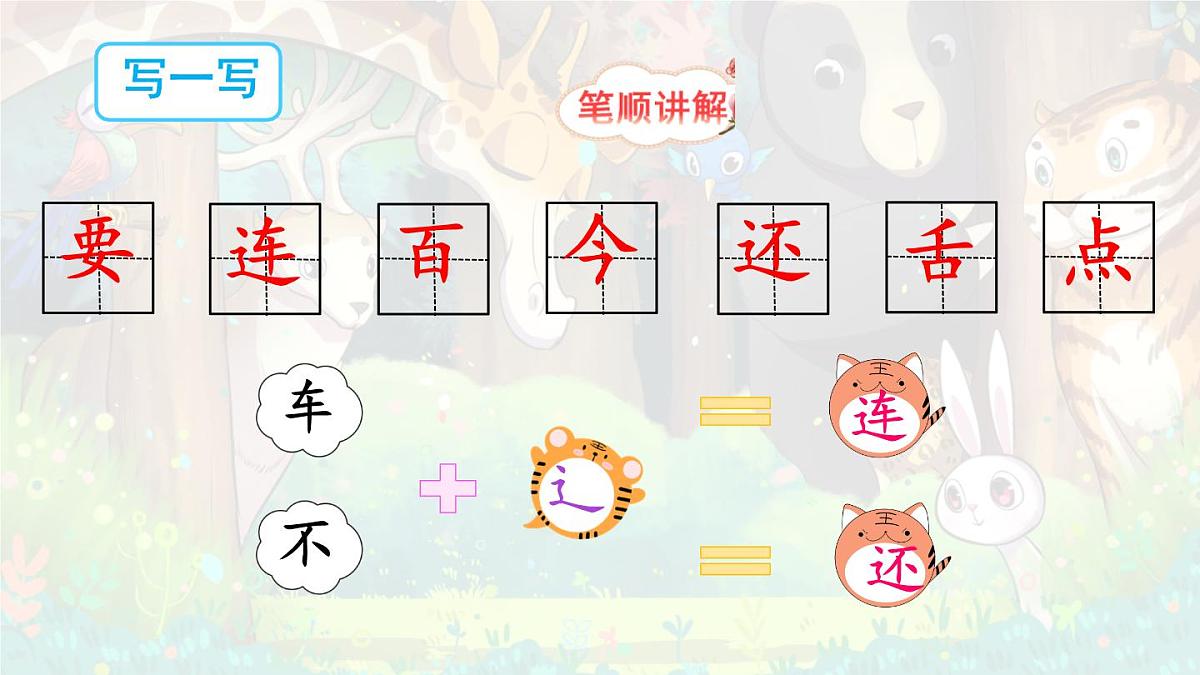 统编版一年级语文下册教学课件《16 动物王国开大会》第5页