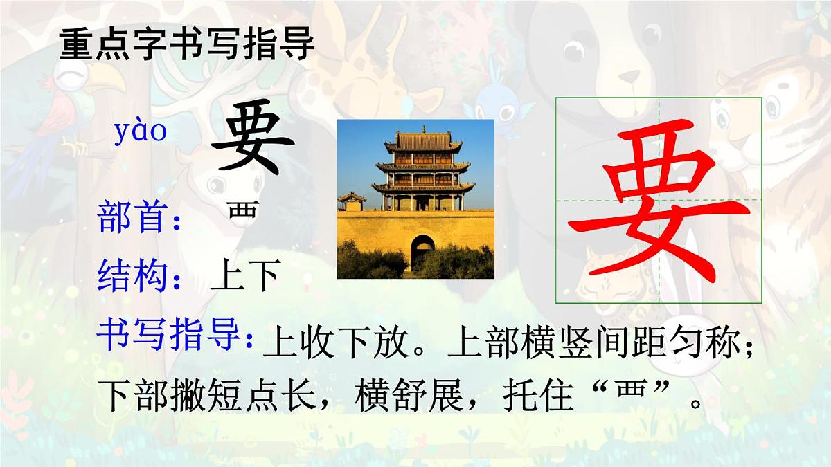 统编版一年级语文下册教学课件《16 动物王国开大会》第6页
