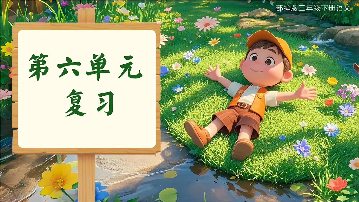 三下第六单元复习课件第1页