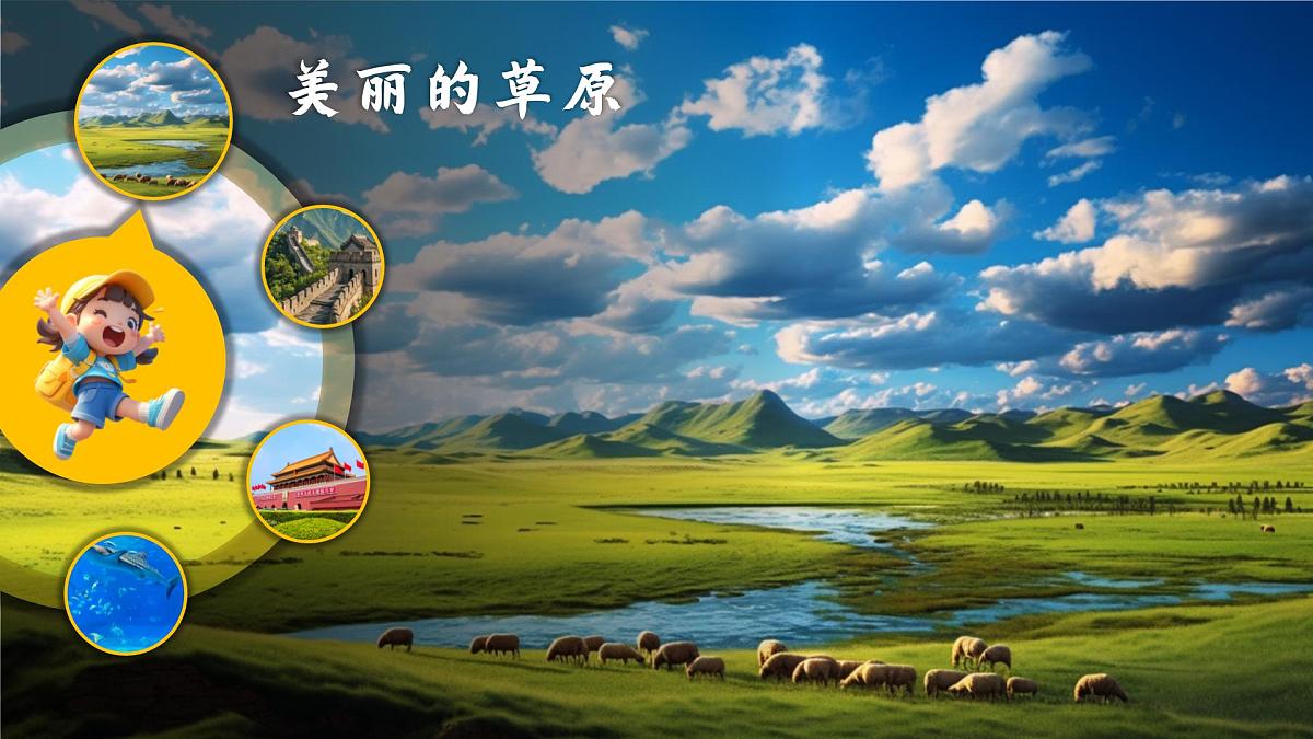 部编版2025一年级下册语文3《我多想去看看》 课件第5页