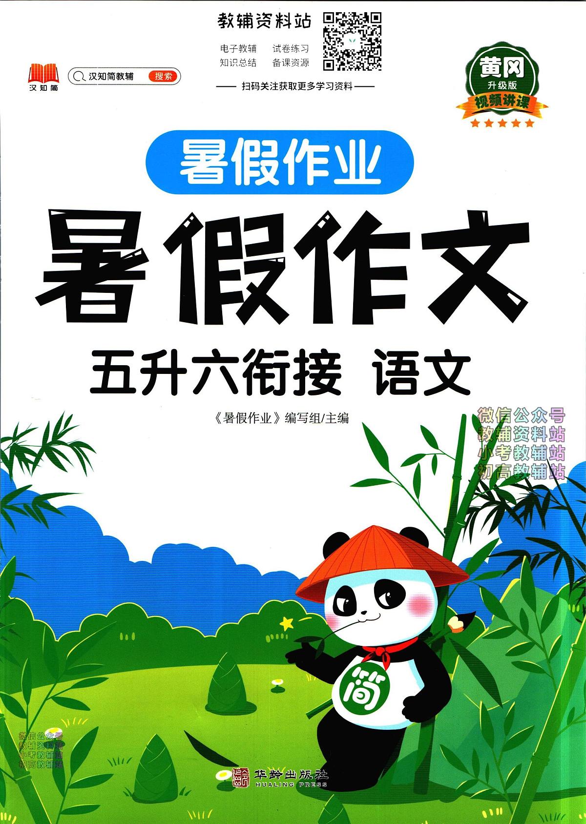 暑假作业暑假作文五年级下学期衔接语文复习期末试卷语文第1页