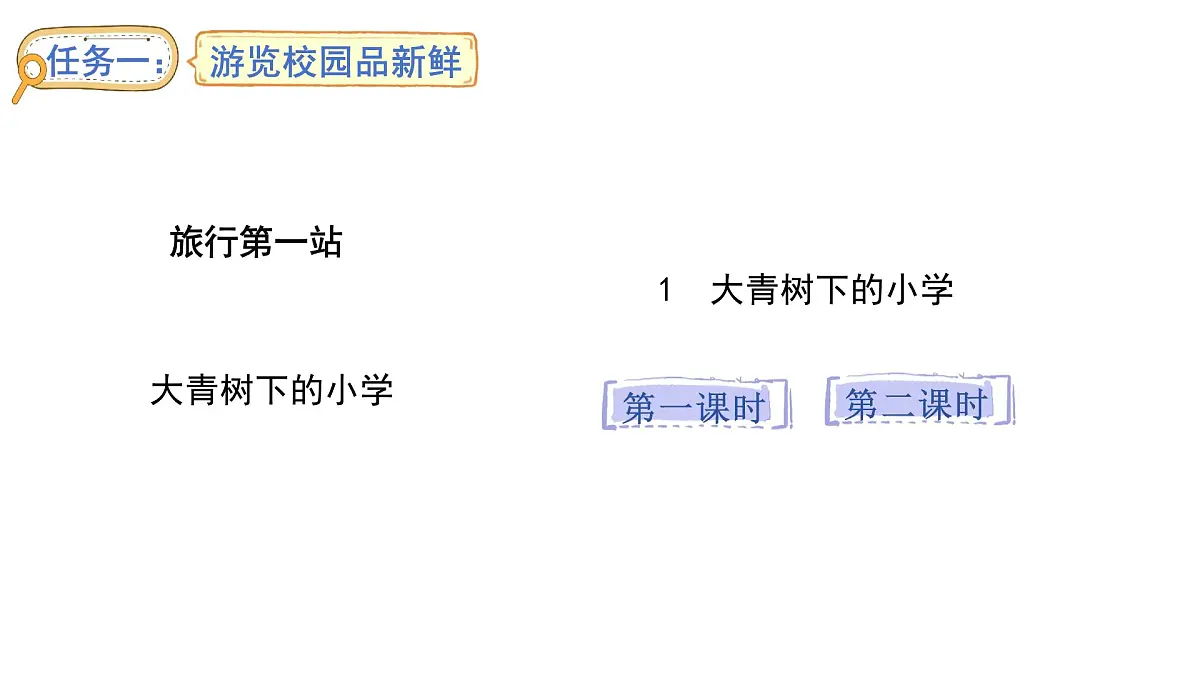 1.大青树下的小学(课件)2025-2026学年统编版三年级语文上册第4页