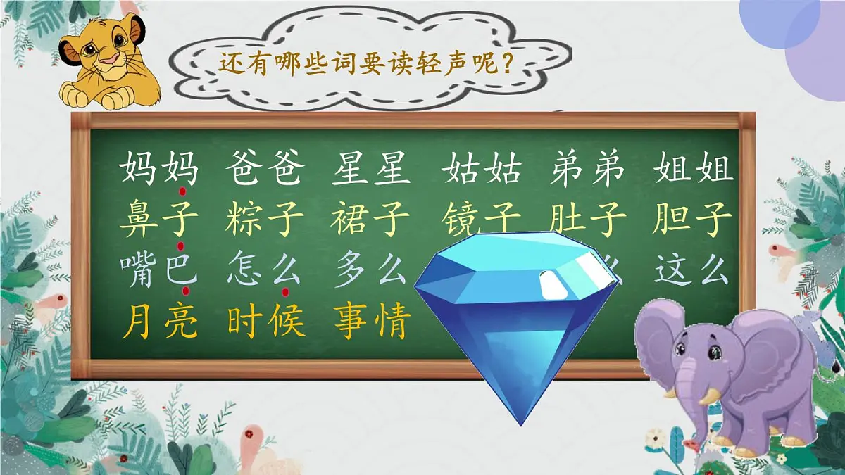 期末复习(一)(课件)语文一年级下册 语文统编版(2024)一年级下册第7页