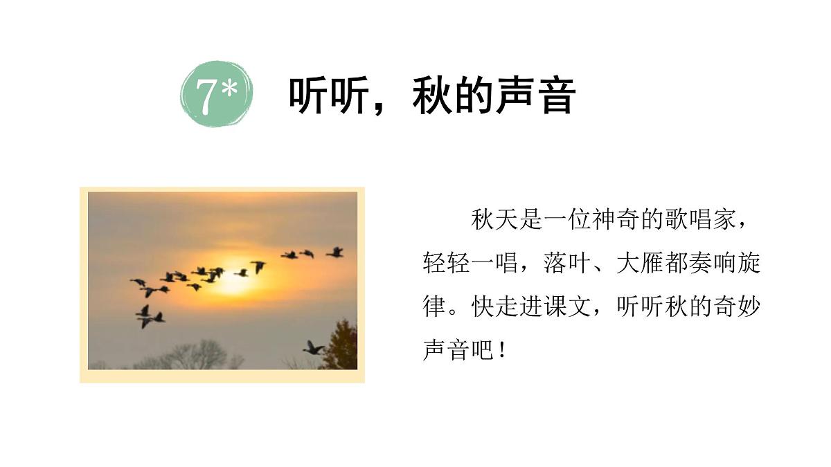 第二单元7.听听秋的声音(课件)2025-2026学年统编版三年级语文上册第2页