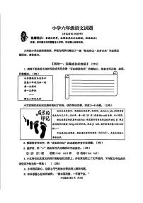 山东省青岛市李沧区2024-2025学年六年级下学期期末毕业考试语文试题