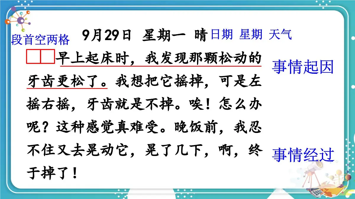 2025-2026学年度统编版语文三年级上册习作:写日记【课件】第3页