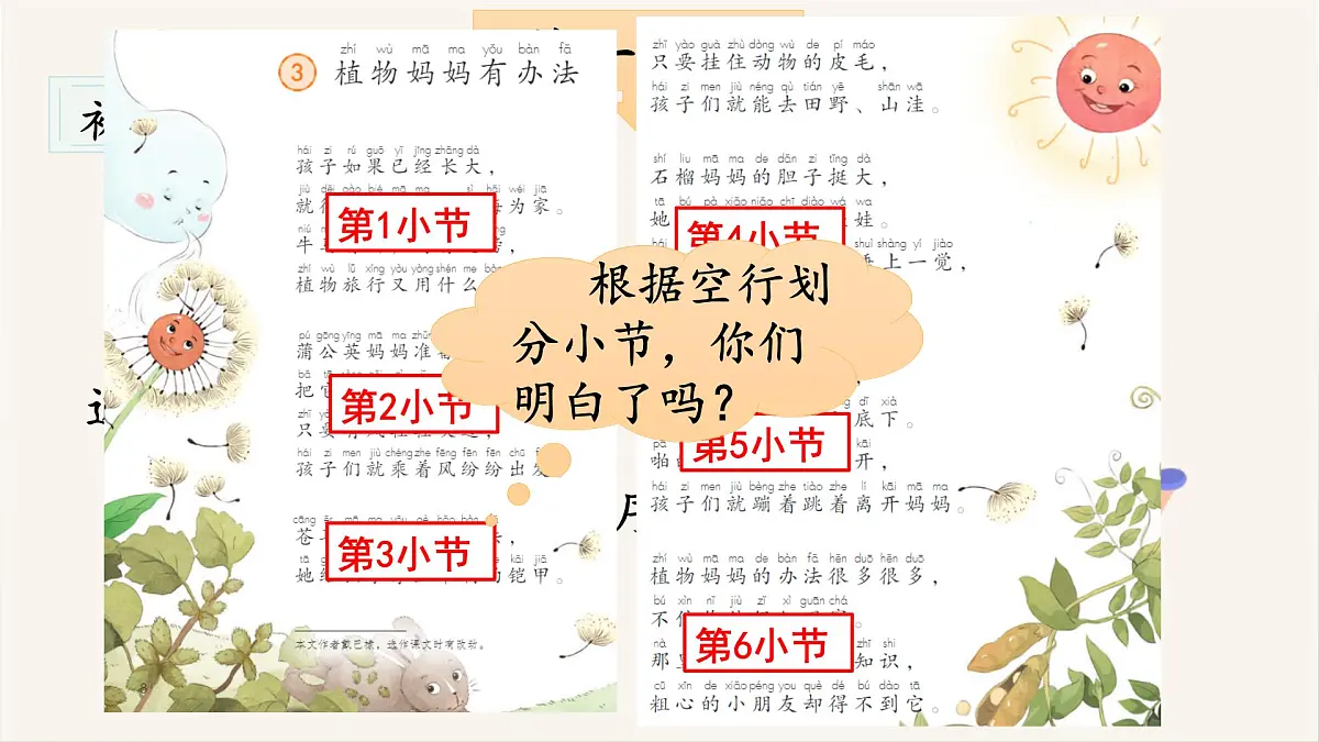 2025-2026学年度统编版语文二年级上册3.植物妈妈有办法(课件)第3页