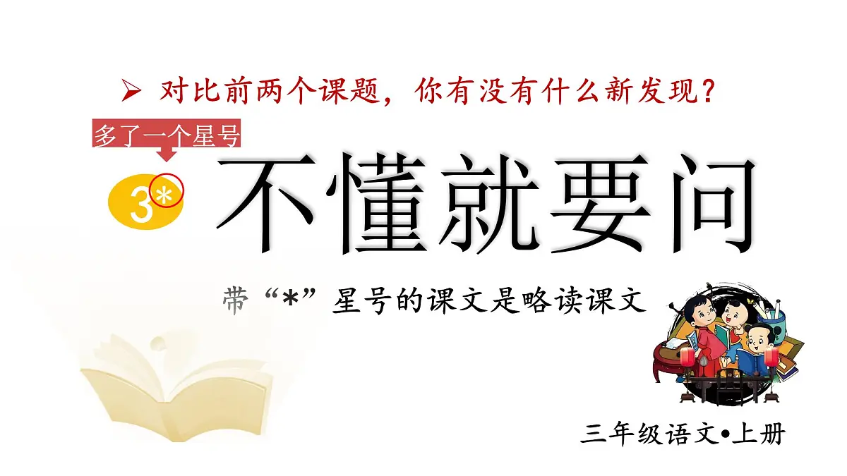 3*不懂就要问(课件)2025-2026学年统编版三年级语文上册第2页