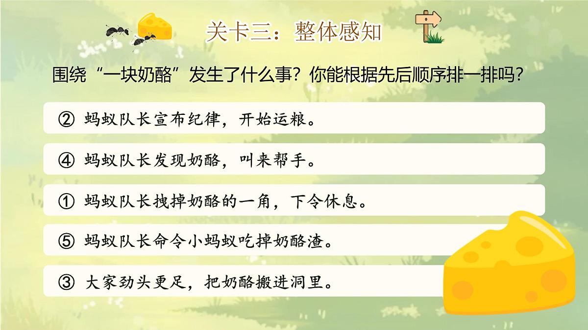 【教学课件】4.13《一块奶酪》第6页