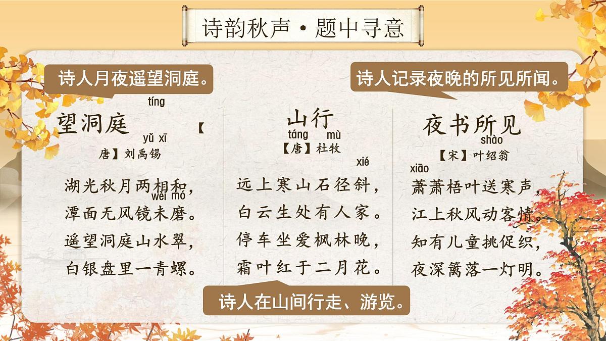 【教学课件】2.4-1《望洞庭》第5页