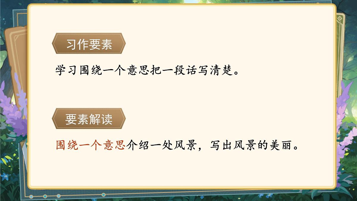 【教学课件】《习作:这儿真美》第7页