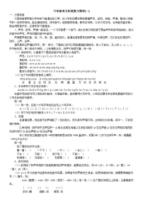 2025届六年级小升初语文专题复习-37语文归类复习资料（16P）（练习附答案解析）