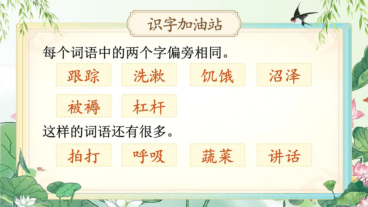 小学语文新部编版二年级上册第七单元语文园地七教学课件(2025秋)第6页