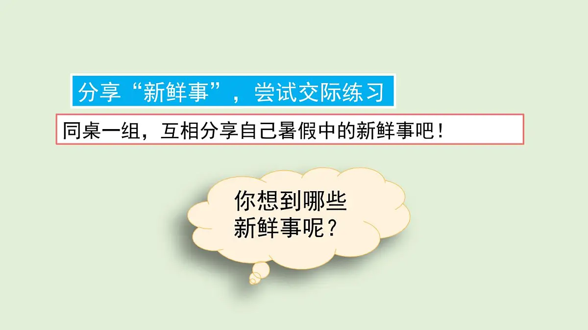 口语交际:我的暑假生活(课件)2025-2026学年统编版三年级语文上册第3页