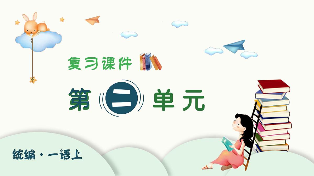 小学 语文 统编版(2024) 一年级上册(2024) 第二单元 汉语拼音复习课件第1页