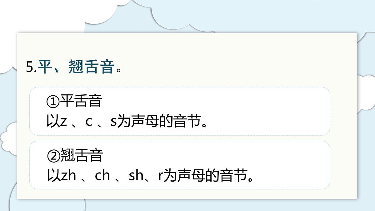 小学 语文 统编版(2024) 一年级上册(2024) 第二单元 汉语拼音复习课件第6页