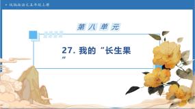小学语文统编版（2024）五年级上册我的长生果备课课件ppt