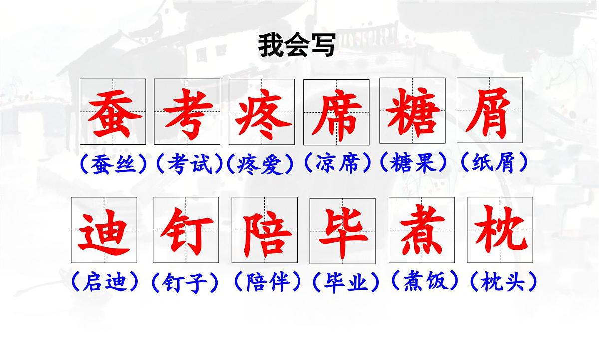 24人教统编版小学五年级语文上册第六单元19.父爱之舟第1课时 课件第6页