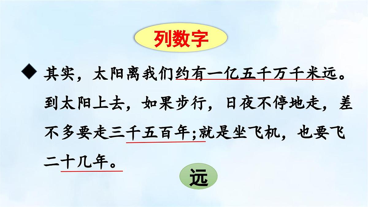 24人教统编版小学五年级语文上册第五单元16.太阳第2课时 课件第4页