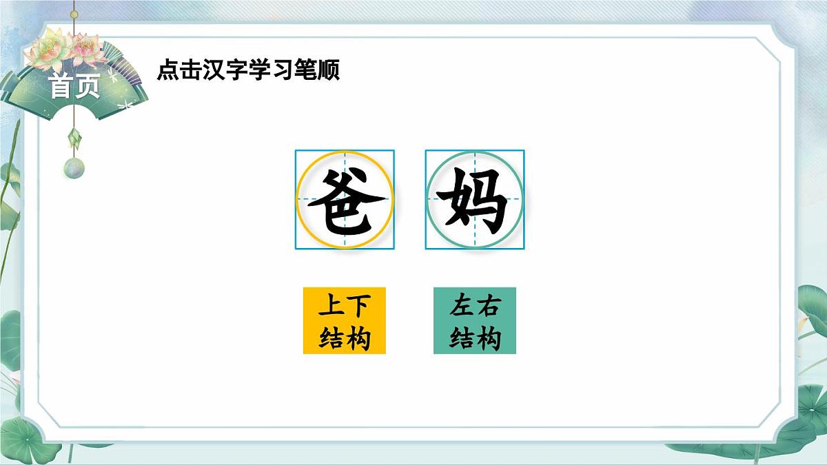 部编版语文一年级上册 语文园地七 生字课件第2页