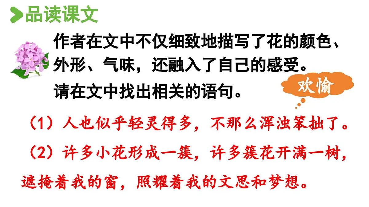 2024统编版小学语文六年级上册第一单元2.丁香结 第2课时-教学课件第3页