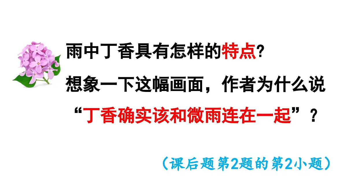 2024统编版小学语文六年级上册第一单元2.丁香结 第2课时-教学课件第5页