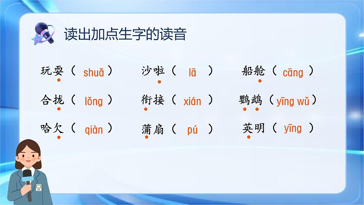 部编版2024三年级上册语文《第五单元复习》 课件第4页