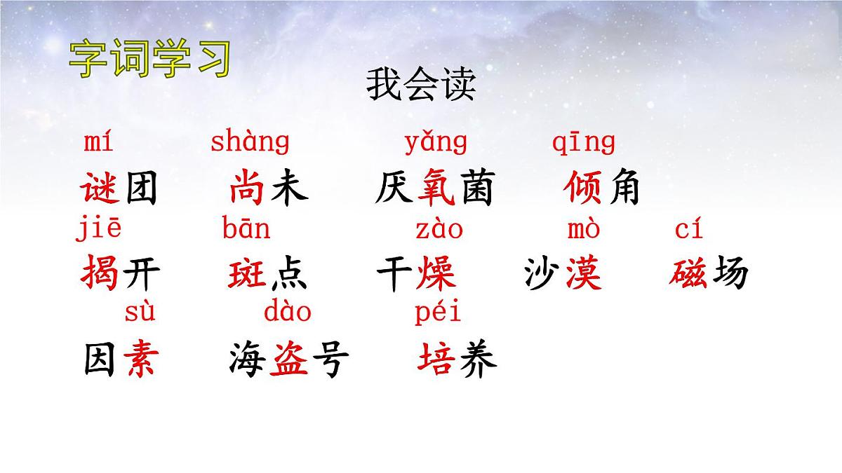 25秋人教统编版-小学语文六年级上册第三单元11 宇宙生命之谜 课件第6页