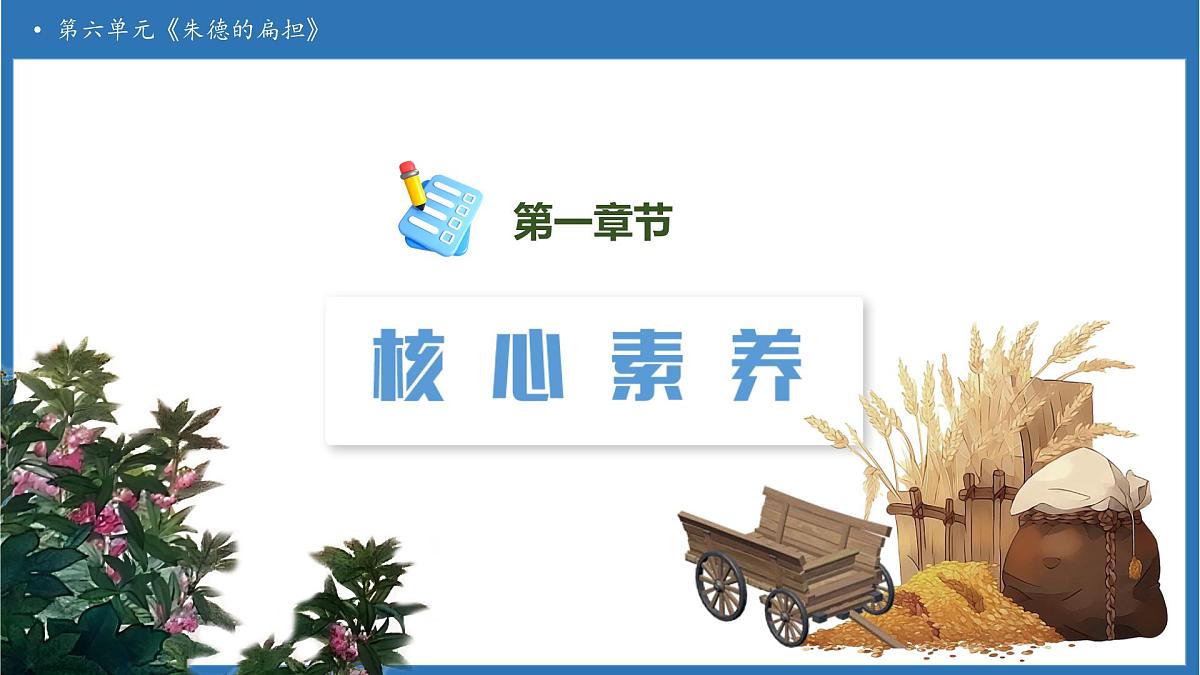 【任务型备课】统编版语文二上-15. 朱德的扁担(第1课时)(课件)第3页