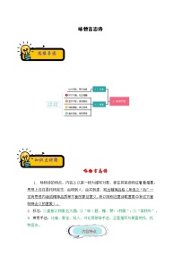 小升初语文古诗鉴赏知识点衔接——《咏物言志诗》练习(含答案)